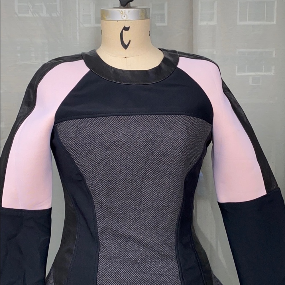 DKNY Motorcycle Dress